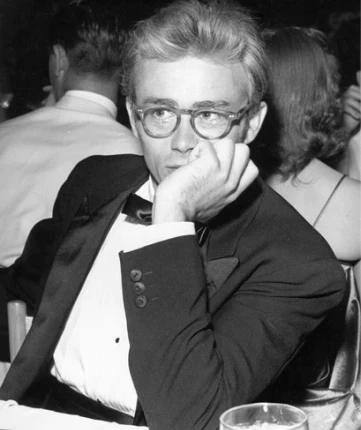 The famous James Dean wearing the Tart Arnel frame.
