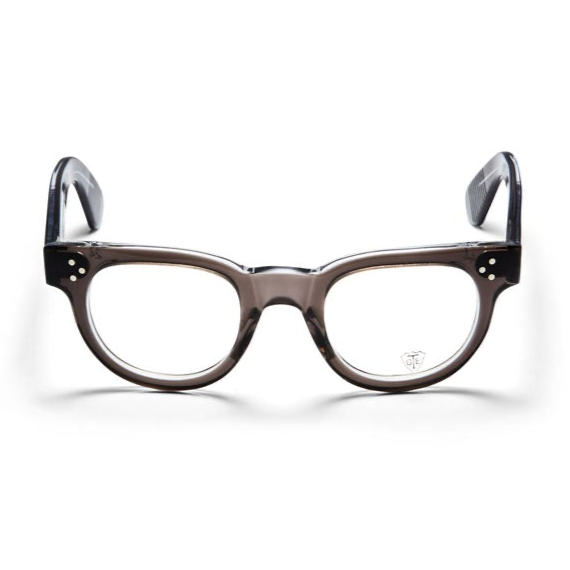 A front view of the FDR Italy frame. It's the Smoke grey variant.