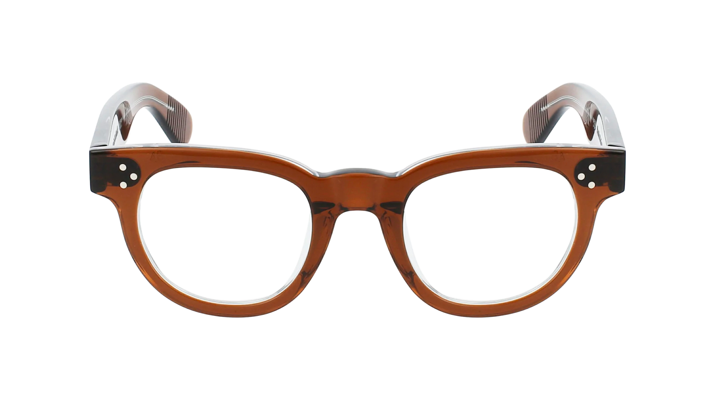 A front view of the F.D.R. Italy Low Bridge Fit Tart Optical Frame.