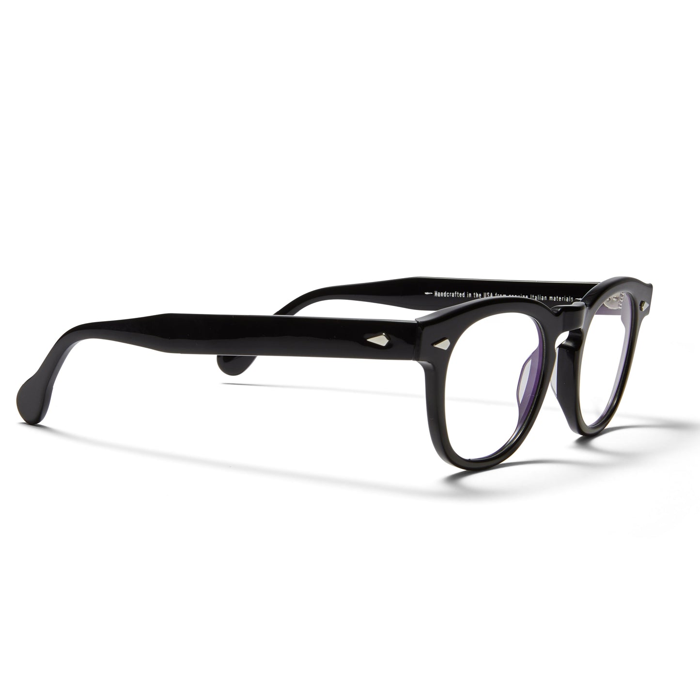 A side view of the Arnel USA frame—the Vintage eyewear.