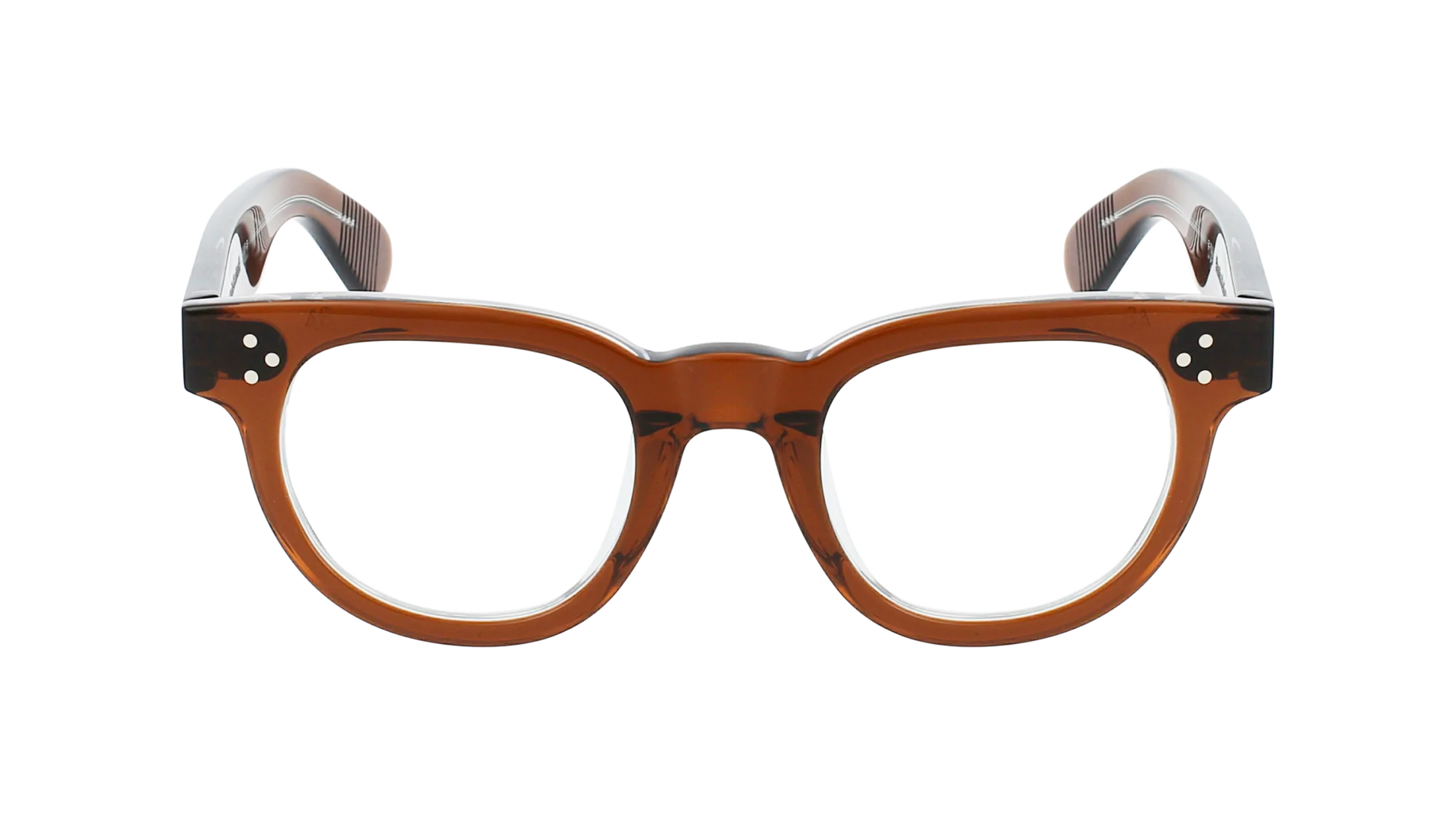A front view of the F.D.R. Italy Low Bridge Fit Tart Optical Frame.