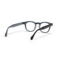 A back view of the midnight Arnel USA frame—the Vintage eyewear. 